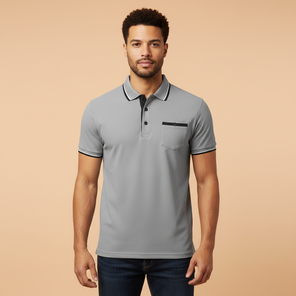 Elegantes Herren Polo Shirt | Poloshirt für Freizeitmode