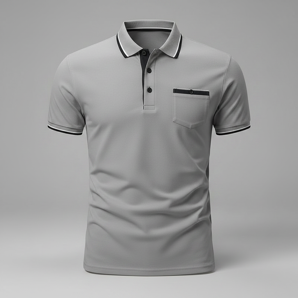 Elegantes Herren Polo Shirt | Poloshirt für Freizeitmode