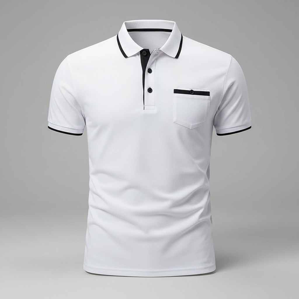 Elegantes Herren Polo Shirt | Poloshirt für Freizeitmode