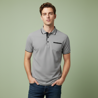 Elegantes Herren Polo Shirt | Poloshirt für Freizeitmode