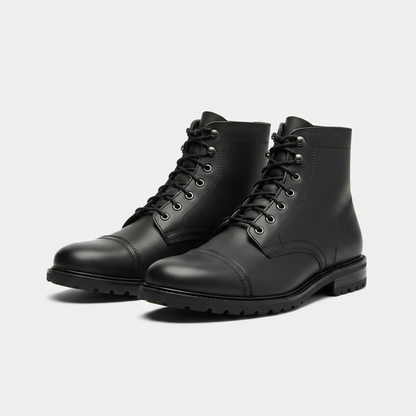Herren Schnürstiefel | Robuste Arbeitsstiefel mit Knöcheldesign