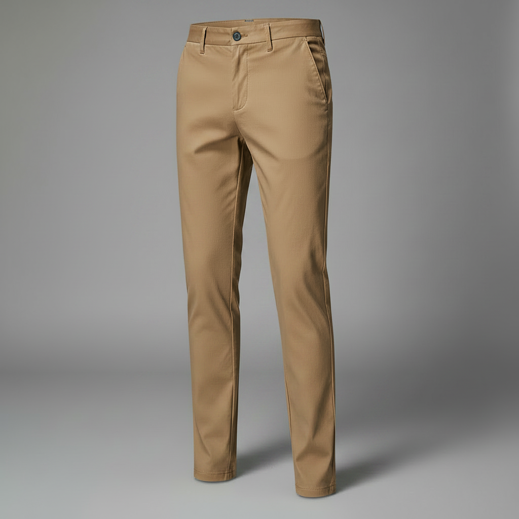 Saul | Herren Slim Fit Hose aus Dehnbarem Stoff