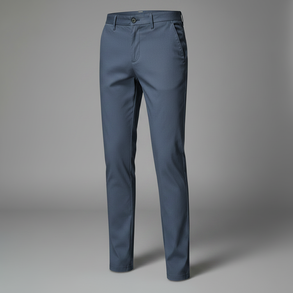 Saul | Herren Slim Fit Hose aus Dehnbarem Stoff