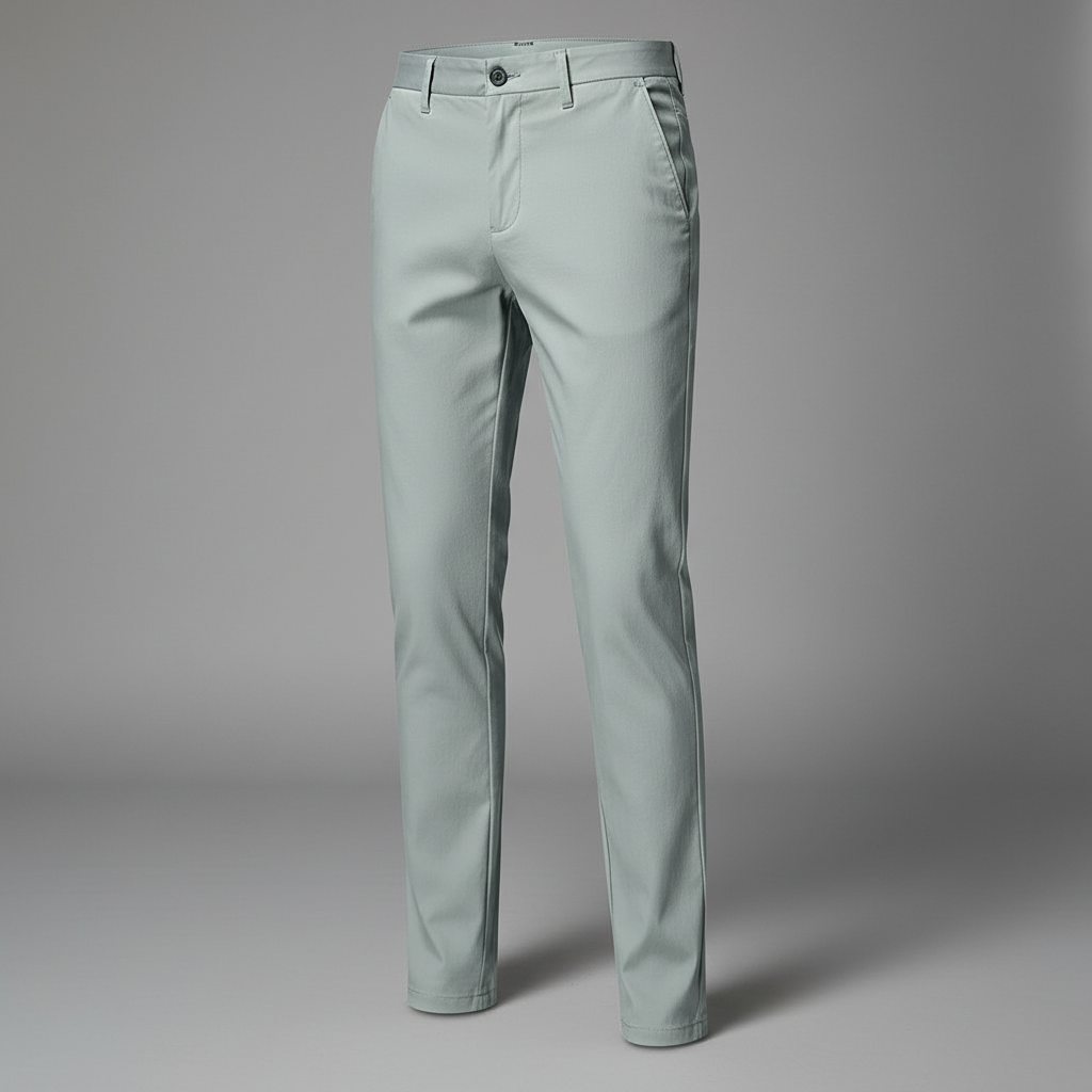 Saul | Herren Slim Fit Hose aus Dehnbarem Stoff