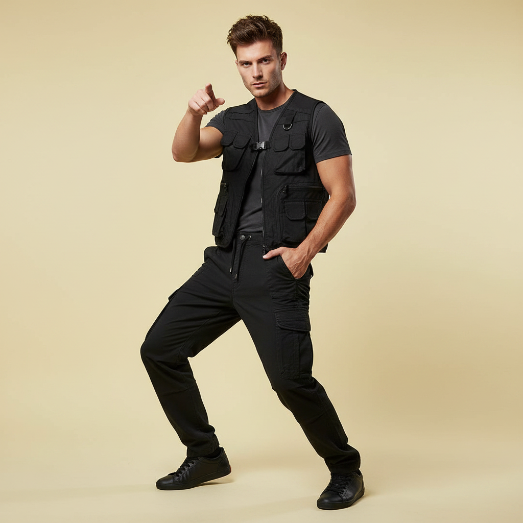 Herren Cargo Hose | Taktische Mehrfachtasche für Outdoor