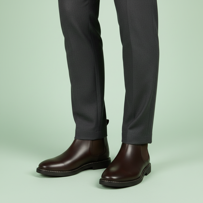 Wasserdichte Chelsea-Stiefel Herren | Knöchelhohe Stiefel